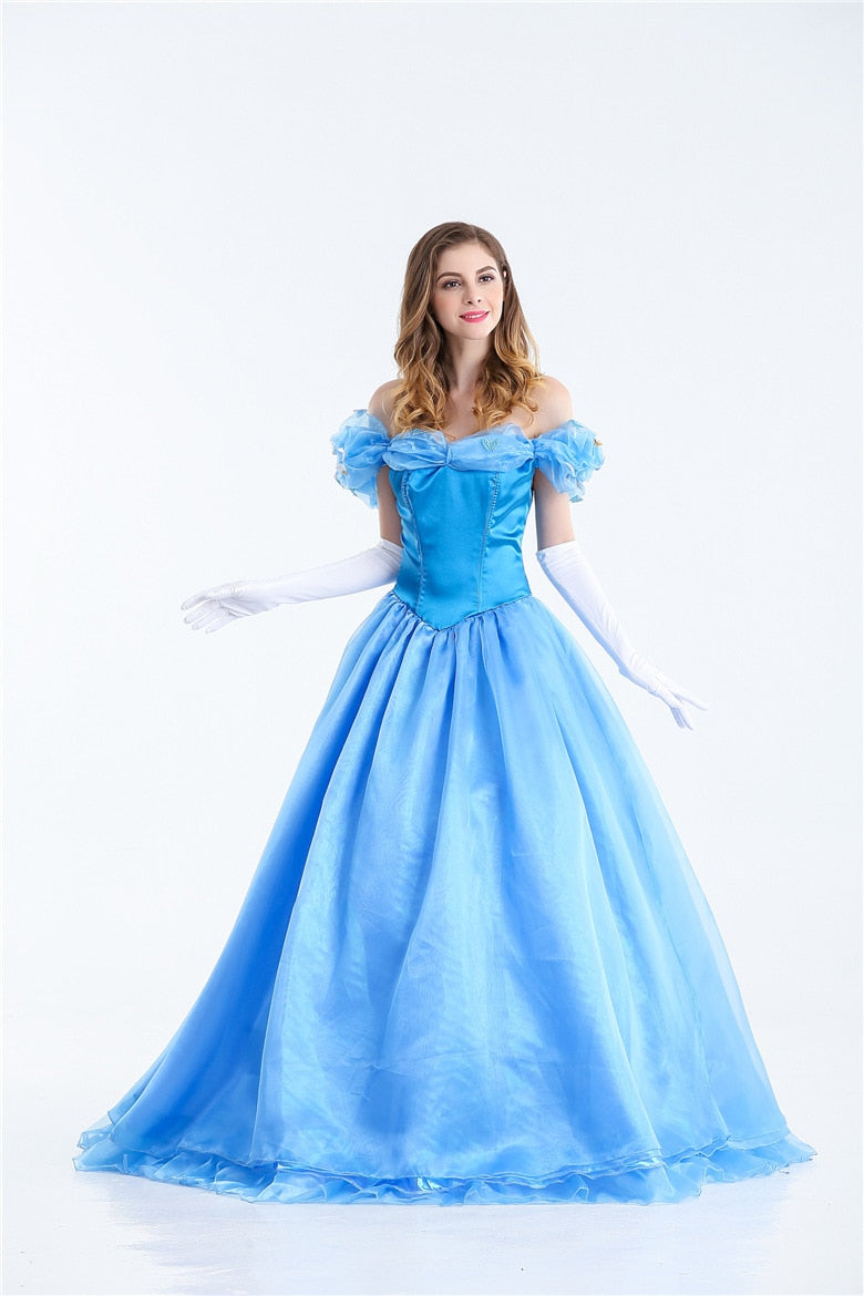 Deluxe Adult Cinderella Costume Women ...